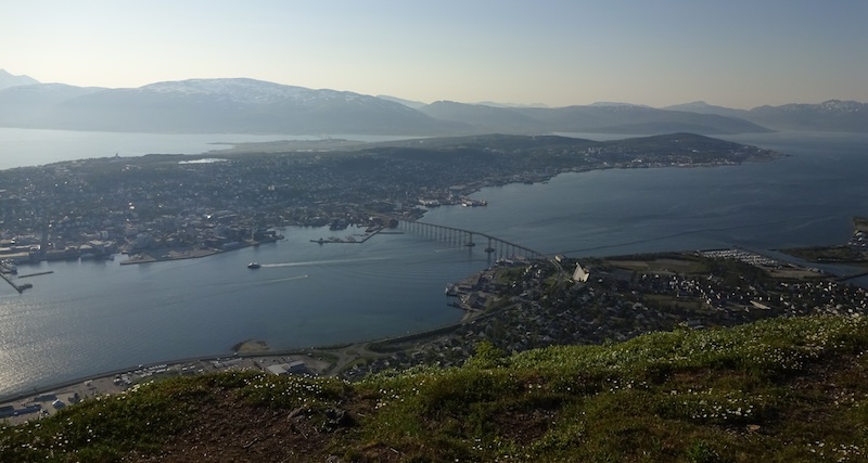 Tromsø … after 500 kmTromsø … nach 500 km