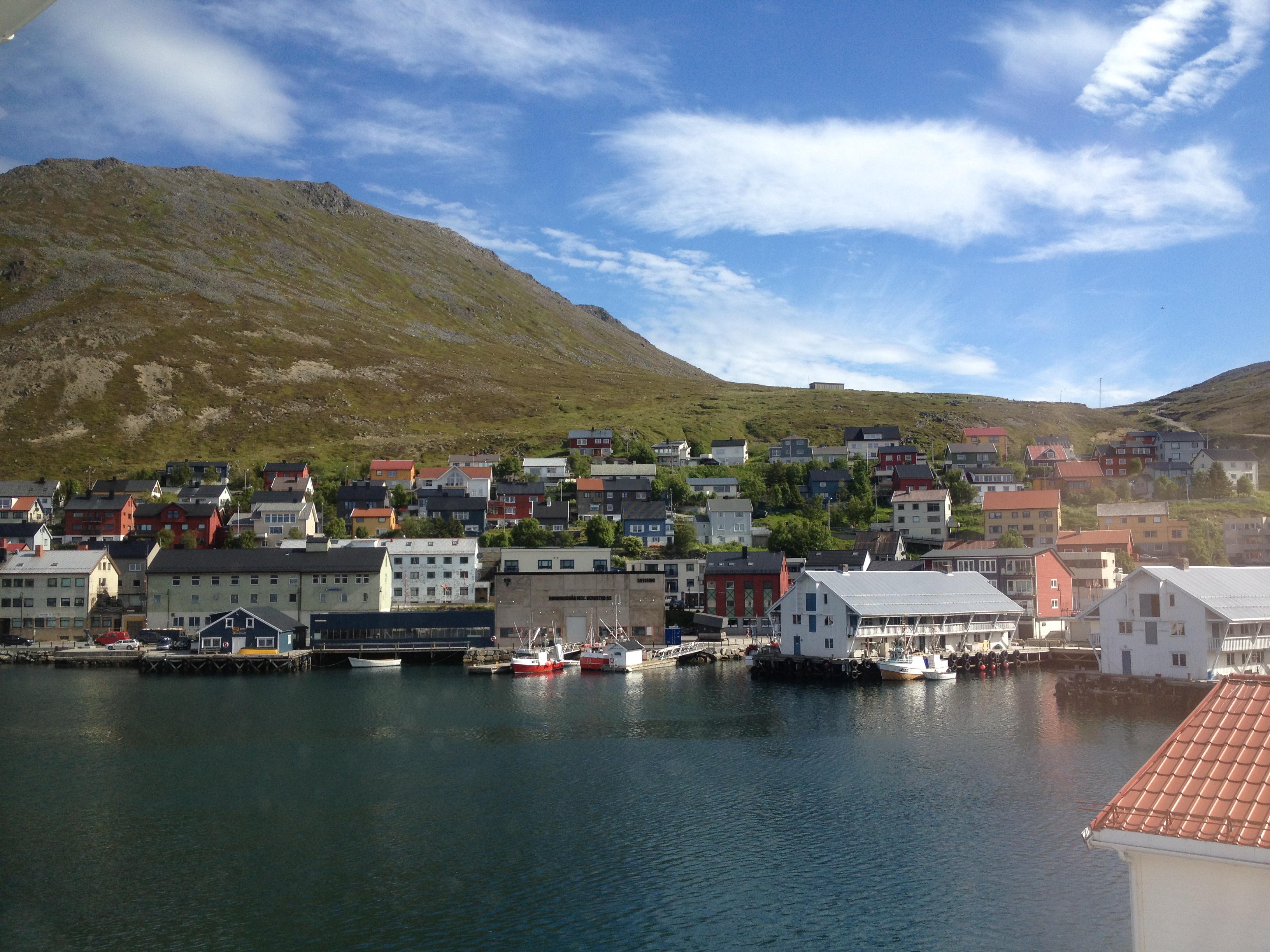 Blick aus dem Hotel in